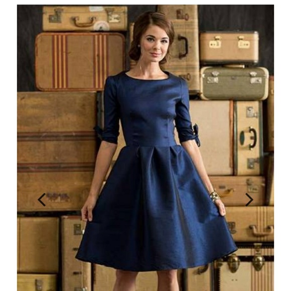 Shabby Apple Dresses & Skirts - Shabby Apple Nutcracker Dress in Navy